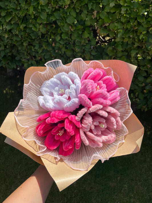 Peony Bouquet - Mixed Colour